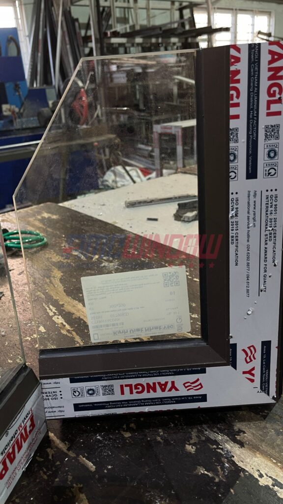 Cửa nhôm hệ 55 vát cạnh – AMC WINDOW